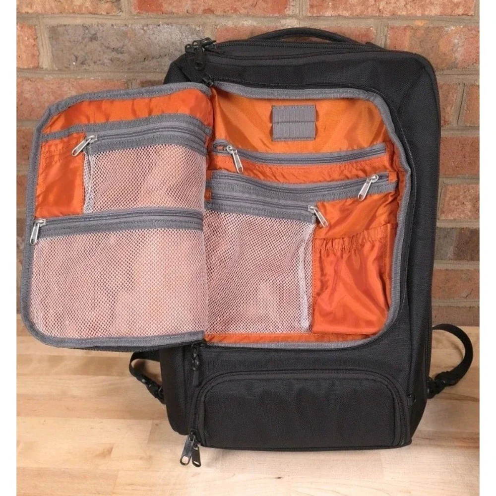 eBags Professional Slim Laptop Backpack Black Travel Bag EB2146-16